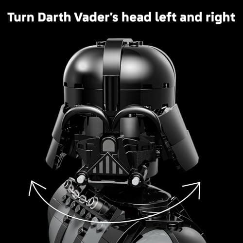 LEGO Star Wars Darth Vader Bust - Collectible Building Set for Adults, Ages 18+ - Star Wars Gift for Men & Women - with Darth Vader Minifigure - Bedroom or Shelf Decor - 75439 — view 4