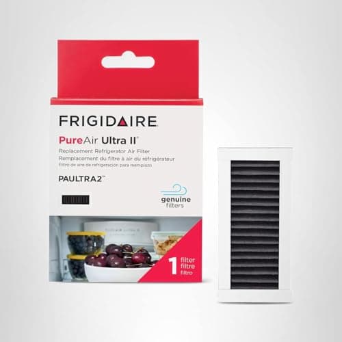 FRIGIDAIRE PAULTRA2 Pure Air Ultra II Refrigerator Air Filter with Carbon Technology to Absorb Food Odors, 3.8 Inch x 1.8 Inch, White — view 6