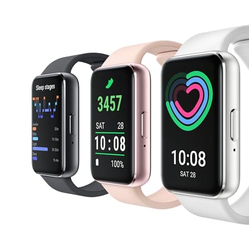 Samsung Galaxy FIT 3 [2024] 1.6" AMOLED Display | 13 Days Battery Life | 100+ Watchfaces | 100+ Exercise Modes | CAD Version & Warranty - (Black) — view 8