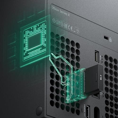 Seagate Storage Expansion Card 2TB Solid State Drive - NVMe SSD for Xbox Series X|S, Quick Resume, Plug & Play, Licensed (STJR2000400) Black — view 3