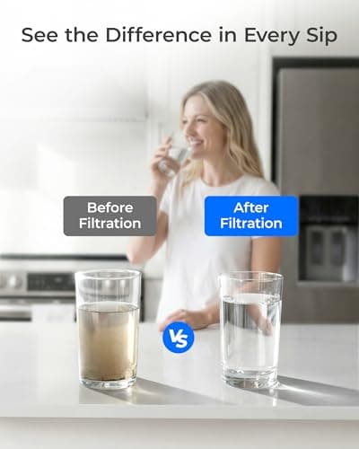 Waterdrop ADQ747935 LT1000PC Replacement for LG® LT1000P®/PC/PCS ThinQ® Refrigerator Water Filter, LFXS26973S, LMXS28626S, LMWS27626S, LFXS28596S, ADQ74793501 and LT120F® Air Filter, 3 Combo — view 6