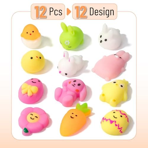 Mr. Pen- Easter Squishy Toys for Kids, 12 Pack