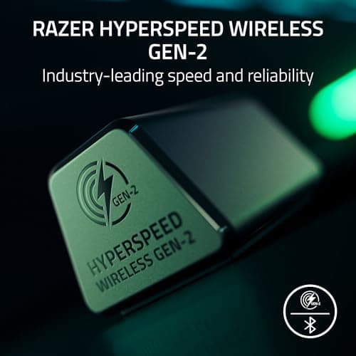 Razer BlackShark V3 Pro Wireless ANC Gaming Headset for PS5: Full Band Mic - 50mm Drivers - 2.4 GHz, Bluetooth, 3.5mm - Works with PC, Mac, Nintendo Switch, Smartphone - Long Battery Life - Black — view 2