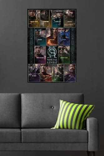 Mortal Kombat 2 (2026) - Character One Sheet Grid Wall Poster, 34L" x 22.4W", Premium Unframed Version — view 3