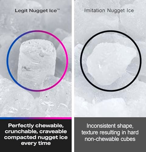 GE Profile Opal 2.0 Ultra Nugget Ice Maker with .75 Gallon Side Tank and Scale Inhibiting Filter, Scoop Included, 38 lbs in 24 Hours, Pellet Ice Machine with WiFi & Smart Connected, Stainless Steel — view 8