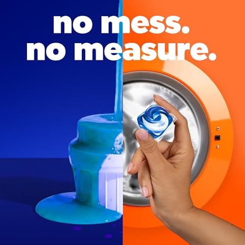 Tide PODS laundry detergent pacs, 3-in-1 Stain Remover, Odor Fighter, Color Protector, 112 Count, HE compatible, Spring Meadow Scent — view 4
