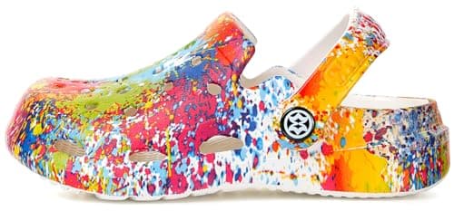 KVbabby Boys Girls Garden Clogs Slip on Sandals Water Shoes Children Shower Beach Pool Slippers(Multi-Coloured,12-12.5 Little Kid) — view 2
