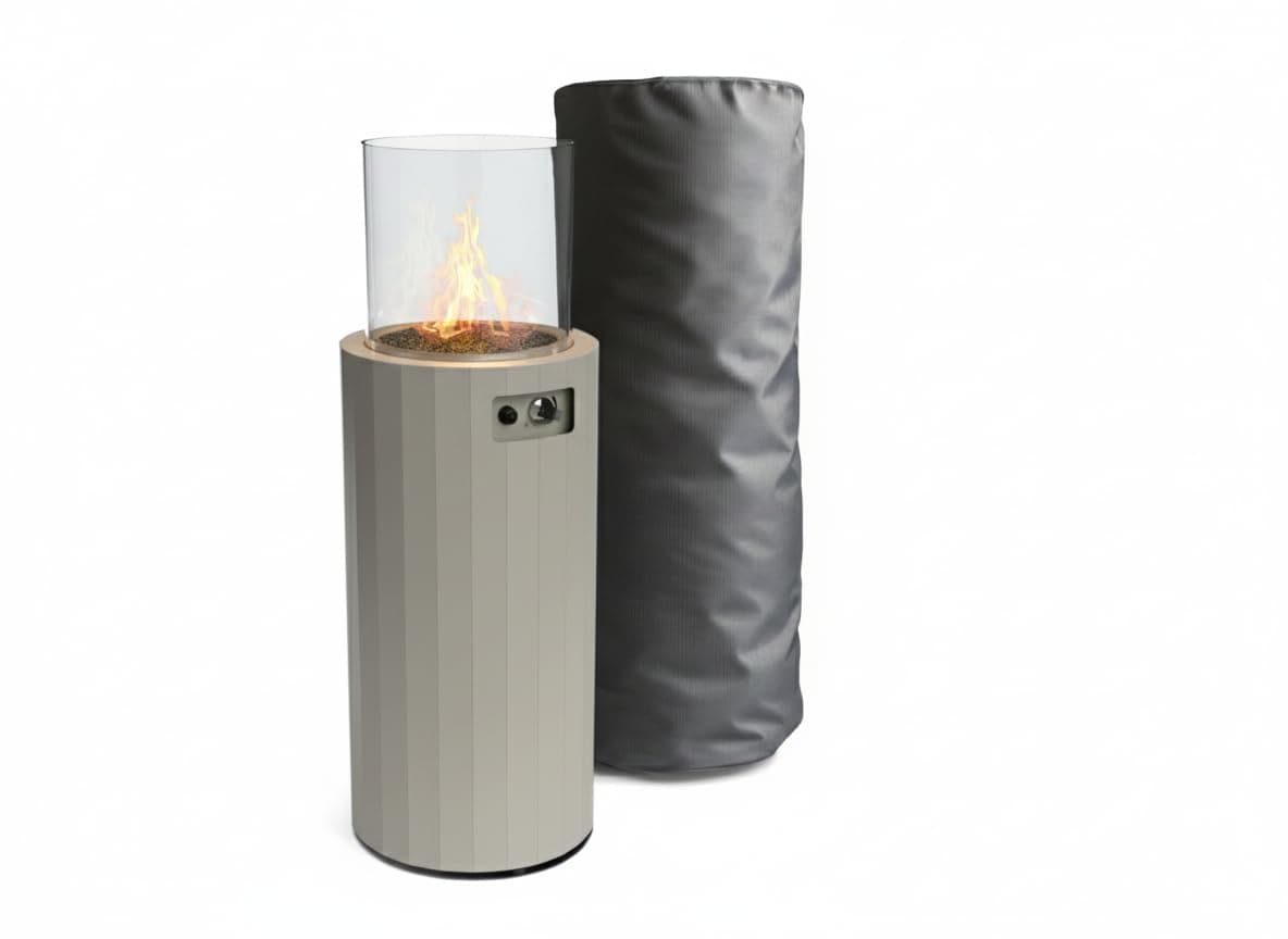 Chimenea de Gas Exterior BINO - Calentador portátil para jardín y terraza