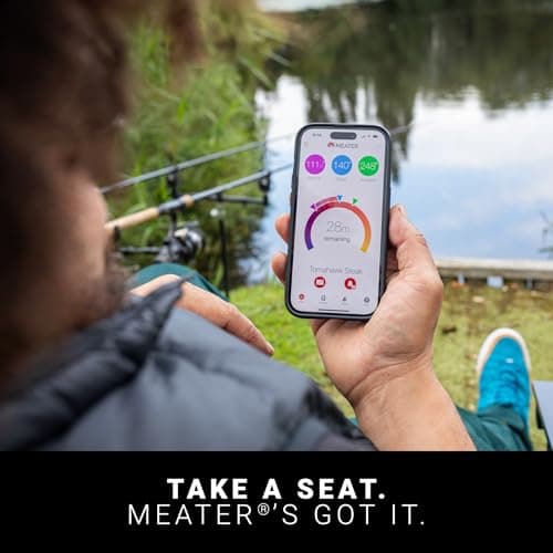 MEATER Pro: Smart Bluetooth Wireless Meat Thermometer Digital | 550°C Heat Resistance | Long Range | Certified Accuracy | BBQ, Oven, Grill, Smoker, Air Fryer, Deep Fryer — view 5