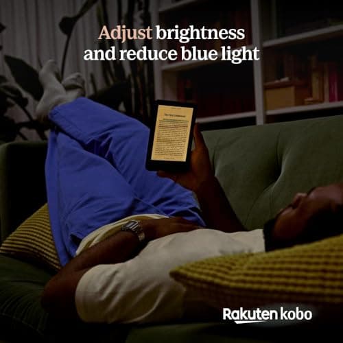 Kobo Clara Colour | Colour eReader | 6” Glare-Free Colour E Ink Kaleido 3 Display | Dark Mode Option | Waterproof | Audiobooks | 16GB of Storage (Black) — view 3