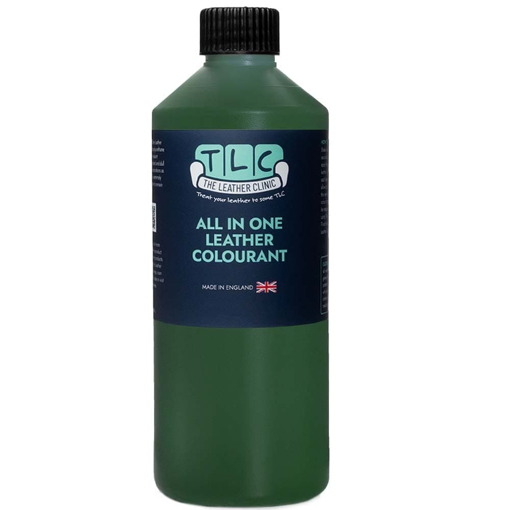The Leather Clinic All in One Leather Colourant | Self Seal Leather Dye Repair Paint | Recolour Furniture, Sofas, Car Seats (Dark Green, 100ml) — view 33