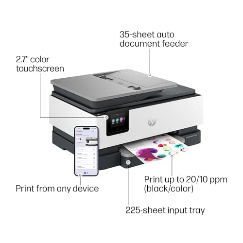 HP OfficeJet Pro 8125e All-in-One Printer with 3 Months Instant Ink — view 4