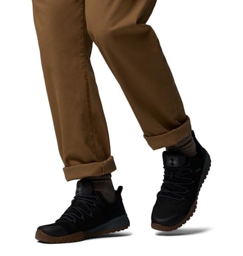 Columbia Mens Fairbanks Low, Black/Graphite, 11