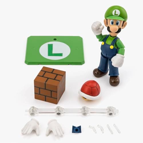 TAMASHII Nations - Super Mario - Luigi S.H.Figuarts Action Figure — view 5