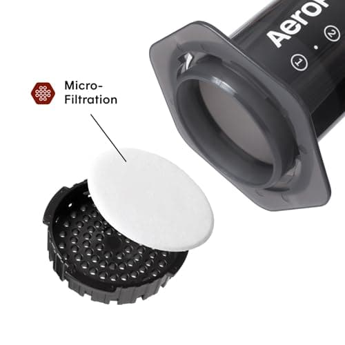 AeroPress Original Coffee Press - All-in-One French Press, Pour-Over & Espresso Style Manual Brewer, 2 Min Brew for Less Bitterness, More Flavor, Small Portable Coffee Maker, Travel & Camping — view 2