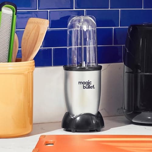 magic bullet® Blender in Silver, 7-Piece Set, 250W Blender and Food Processor — view 2