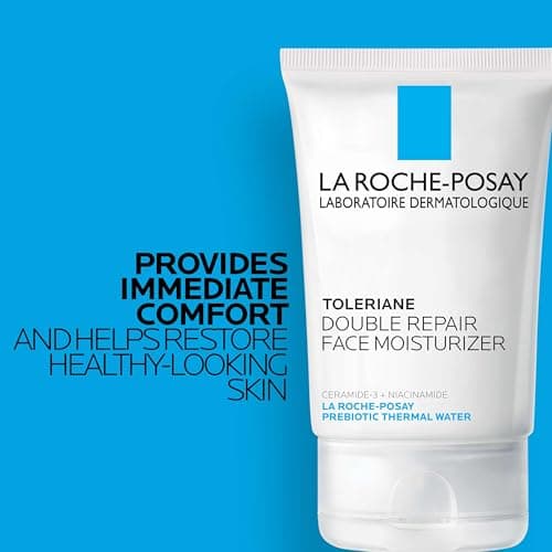 La Roche-Posay Toleriane Double Repair Face Moisturizer, Daily Moisturizer Face Cream with Ceramide and Niacinamide for All Skin Types, Oil Free, Fragrance Free — view 4
