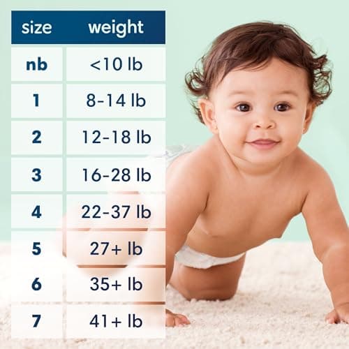 Pampers Pure Baby Diapers, Size 1 (8-14 lbs), 82, Up to 100% Leakproof, Premium Hypoallergenic Soft Diapers — view 11
