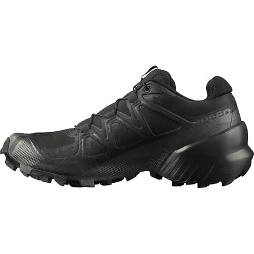 Salomon Women's Speedcross 5 W,Black/Black/Phantom, 8US (L40684900) — view 4
