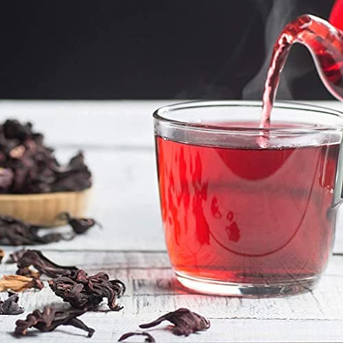 8oz Dried Whole Hibiscus Flowers and Petals, Flor de Jamaica — view 4