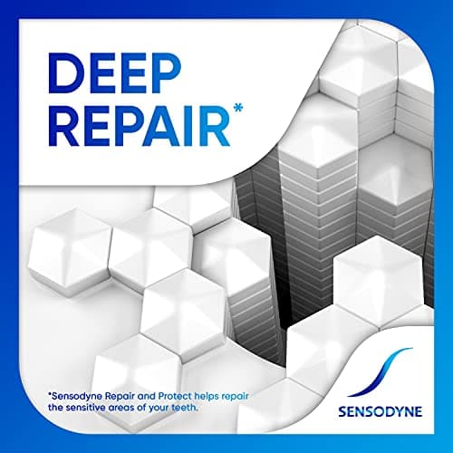 Sensodyne Repair and Protect Whitening Toothpaste, Toothpaste for Sensitive Teeth and Cavity Prevention, 3.4 oz (Pack of 2) — view 3