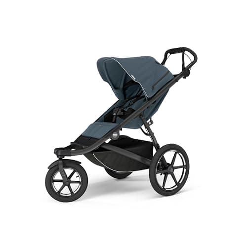 Thule Urban Glide 3 Single Child All-Terrain Stroller, Full-Suspension System, Air-Filled Tires, Upright seat with Adjustable Recline and Built-in legrest