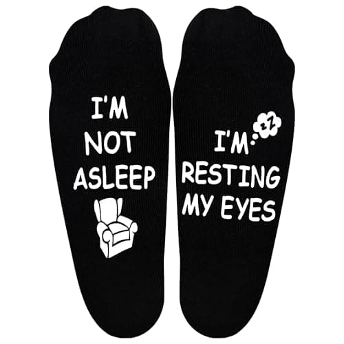 Moyel Funny Socks for Men Funky Novelty Fun Gifts for Men Dad Gifts from Daughter Grandpa Gifts Christmas Fathers Day Birthday Gifts for Him Dad Grandpa Husband Boyfriend
