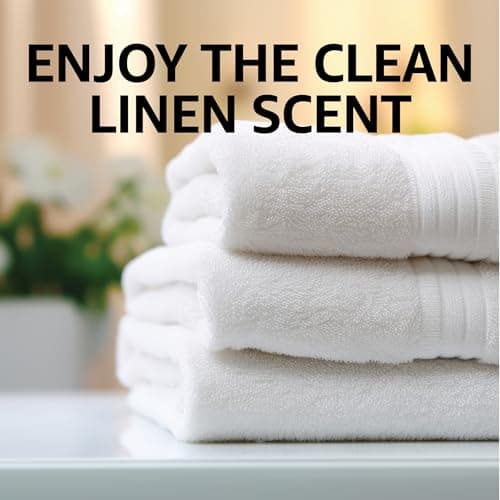 Amazon Basics Concentrated Liquid Laundry Detergent, Clean Linen Scent, HE Compatible, 110 Loads, 82.5 Fl Oz (Previously Solimo) — view 4