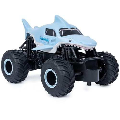 Monster Jam, Official Megalodon Remote Control Monster Truck, 1:24 Scale, 2.4 GHz, for Ages 4 and Up — view 4