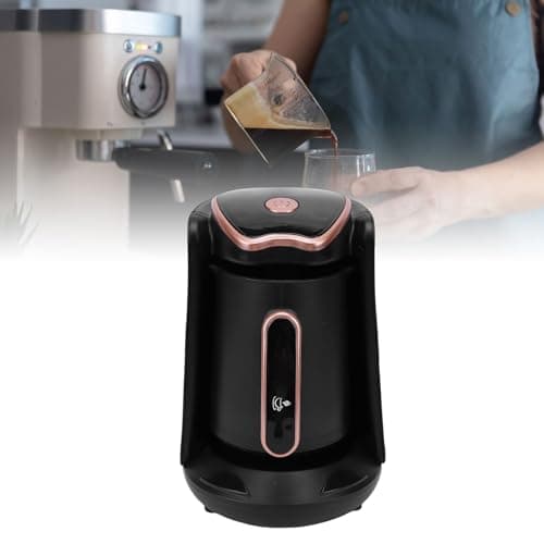 OVAQUIXI Turkish Coffee Maker, Portable Automatic Coffee Pot with Consistent Hot for Home Office Travel Camping (US Plug 110V) — view 4