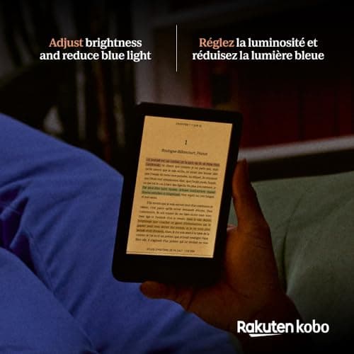 Kobo Clara Colour | Colour eReader | 6” Glare-Free Colour E Ink Kaleido 3 Display | Dark Mode Option | Waterproof | Audiobooks | 16GB of Storage (White) — view 3