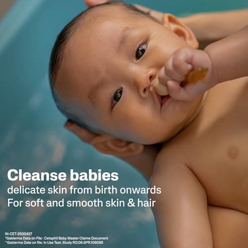 Cetaphil Baby Wash & Shampoo ,Tear Free, Paraben, Colorant and Mineral Oil Free, 13.5 Fl. Oz (Packaging May Vary) — view 6