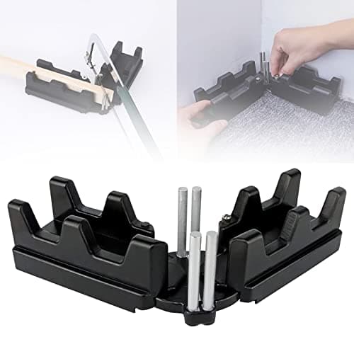 2-in-1 Mitre Measuring Cutting Tool, Measuring and Sawing Mitre Angles Cutting Tool for Home Improvement, Carpentry Work