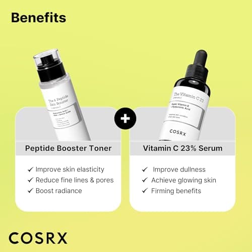COSRX Vitamin C 23% Peptide Booster Set - Amazon Exclusive - Korean Skin Care, Gift Sets, Vitamin C Serum, Face Serum — view 6