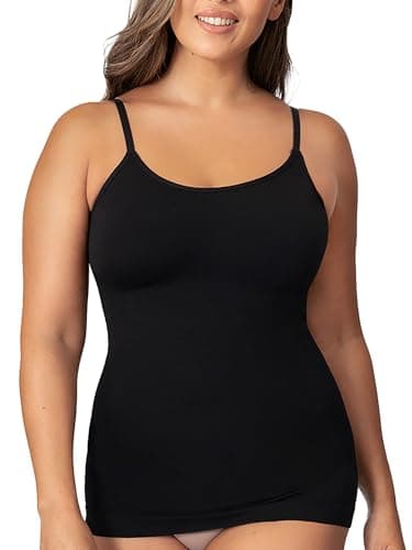SHAPERMINT High Compression Womens Tops - Scoop Neck Cami - Tank Top for Women, Camisole for Women
