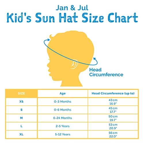 Jan & Jul Grow-with-Me 100% Cotton Wide Brim Toddler Girl Sun Hat (L: 2-5 Years, Purple Daisy) — view 4
