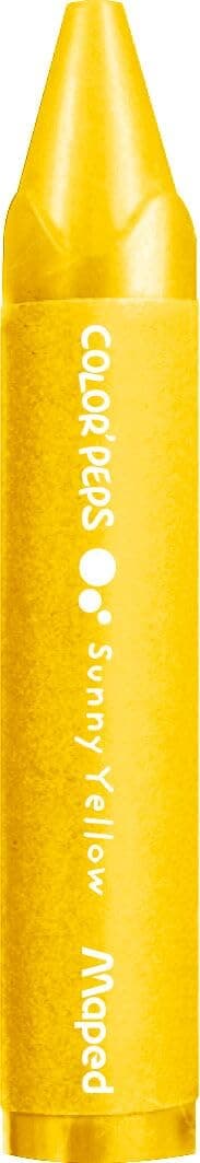 Maped Ceras de Colores Wax Jumbo, Set de 12 Crayones para Niños, Tacto Suave y Compacto con Funda de Papel para No Manchar, Colores Vibrantes y Resistentes — view 4