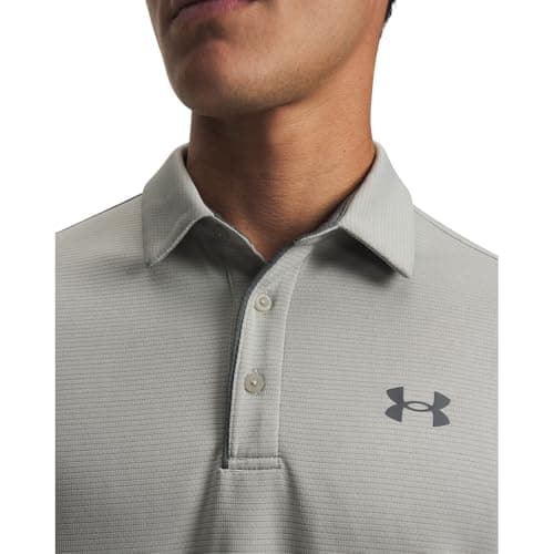 Under Armour Men's Tech Golf Polo, (069) Titanium / / Pitch Gray, X-Large — view 2