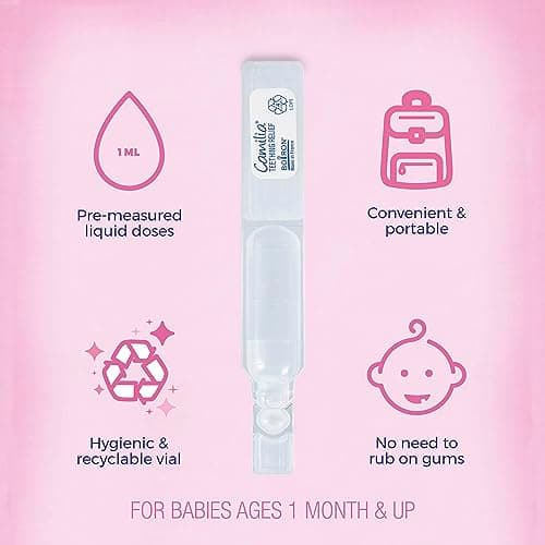 Boiron Camilia Teething Drops for Daytime and Nighttime Relief of Painful or Swollen Gums and Irritability in Babies - 15 Count — view 2