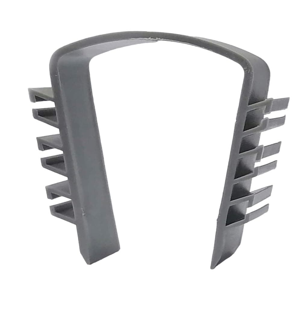 12 Pcs Fence Panels Noise Stoppers – Garden Fence Wind Anti-Rattling Clips – Durable Plastic Wedges for Concrete Slotted Posts – Easy Installation (Dark Grey)