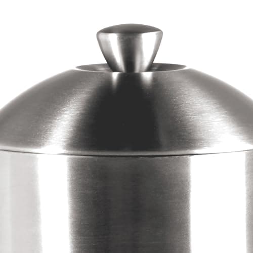 Frieling Double-Walled Stainless Steel French Press Coffee Maker - Brushed 36 oz (1 Liter) Insulated Coffee Press — view 3