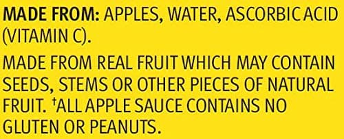 Mott's Fruitsations Apple Sauce, Unsweetened, 104 mL per Unit, Pack of 72 — view 5