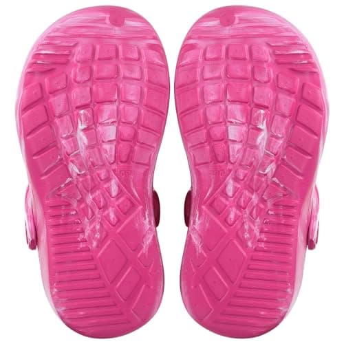 Gaatpot Kids Toddler Garden Clogs,Rose Red,1.5-2 Big Kid — view 3