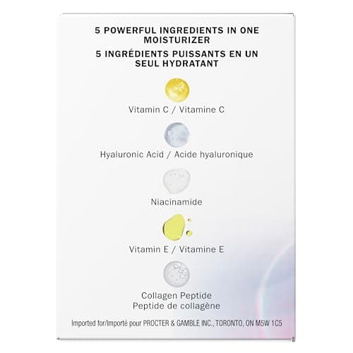 Olay Super Cream with Sunscreen SPF 30, Ultra Lightweight Face Moisturizer with Vitamin C, Hyaluronic Acid, Niacinamide, Vitamin E, and Collagen Peptide that hydrates, smooths, brightens, firms, and protects with SPF, 50 mL — view 11