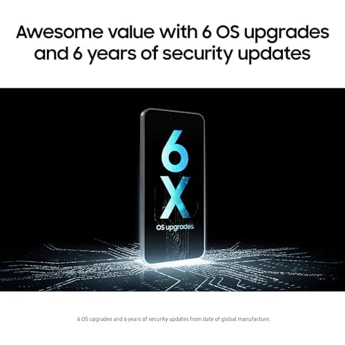Samsung Galaxy A17 5G Smart Phone, 128GB, Large AMOLED, High-Res Camera, Durable Design, Super Fast Charging, Expandable Storage, Circle to Search, 2025, US 1 Yr Manufacturer Warranty, Blue — view 7