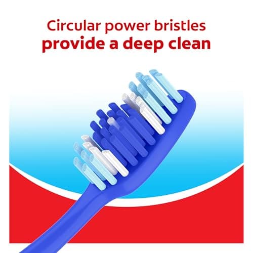 Colgate Extra Clean Toothbrush, Medium Toothbrush for Adults, 6 Pack — view 4