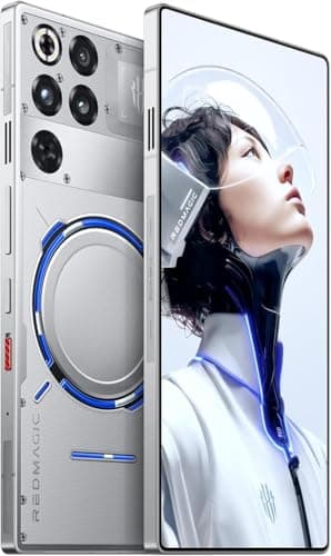 REDMAGIC 11 Pro Gaming Phone, 144Hz 5G Android Smartphone, 24GB RAM + 1TB ROM, Snapdragon 8 Elite Gen 5, 6.85 Inch 1.5K Full Screen Cell Phone, 50MP Camera, 80W Charger,Silver — view 3