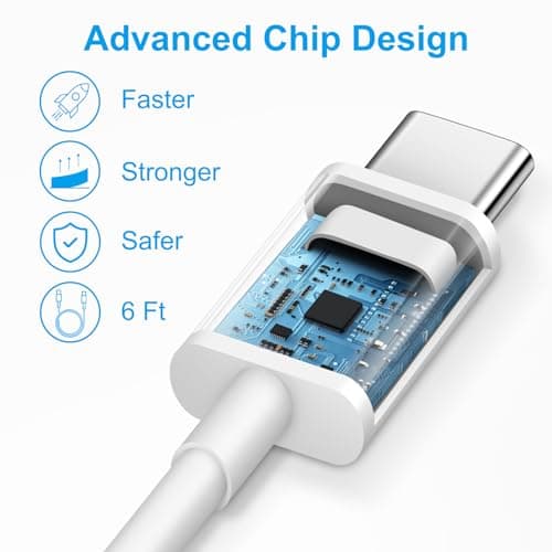 iPhone 17 16 15 Charger USB C Charger [Apple MFi Certified] 2Pack USB C Charger Block with 6FT USB C to Type C Cable Compatible with iPhone 17 16 Pro/16 Pro Max/15/15 Pro Max/16e, iPad Pro12.9/11 — view 2