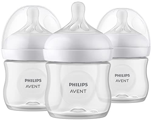 Philips Avent Natural Baby Bottle with Natural Response Nipple (Slow Flow, Flow 2), 4oz, 3-pack, SCY900/03 — view 9