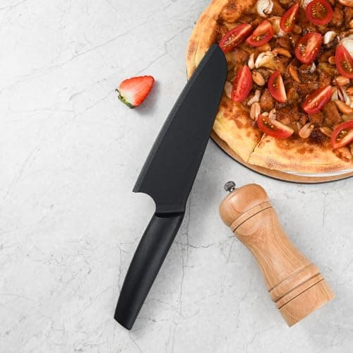 Nylon Knife Kitchen Plastic Knife for Real Cooking and Cutting Pizza, Cakes, Bread, Fruits, Veggies Durable Nylon Kitchen Knife for Kids, Kaizen Chef Knife, Kitchen Knife for Professional Use — view 3